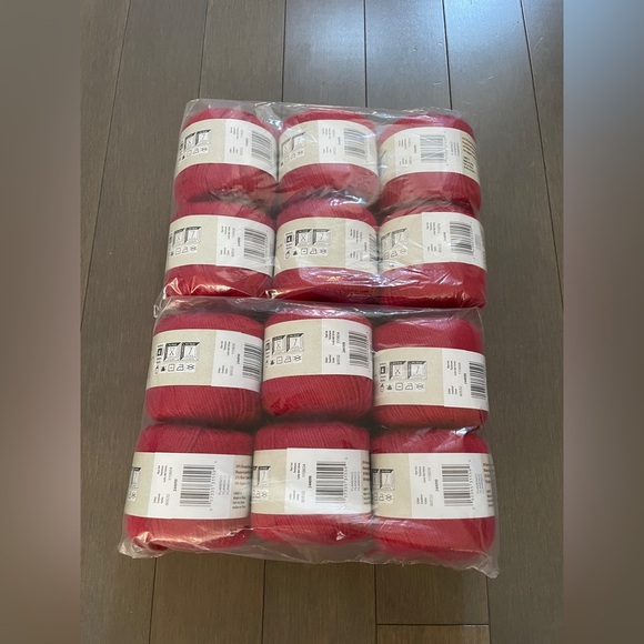 Patons Angora Bamboo Yarn red - Picture 2 of 5